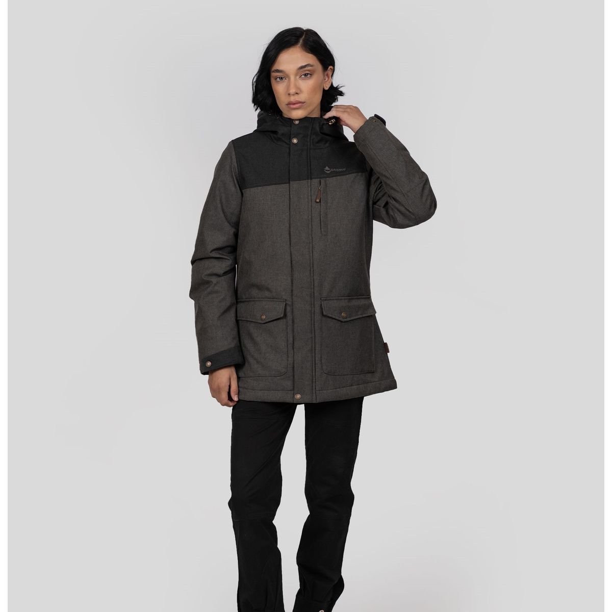 GNOMO - Chaqueta Haneret Mujer DarkGrey Gnomo