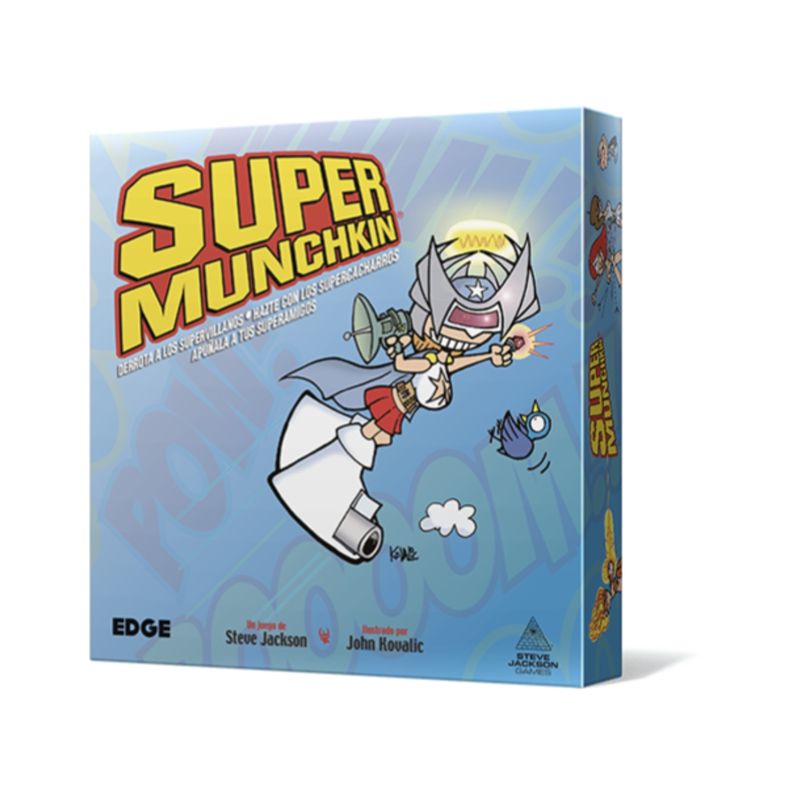 EDGE ENTERTAINMENT - Super Munchkin Nueva Edición - Juego de Mesa - Español