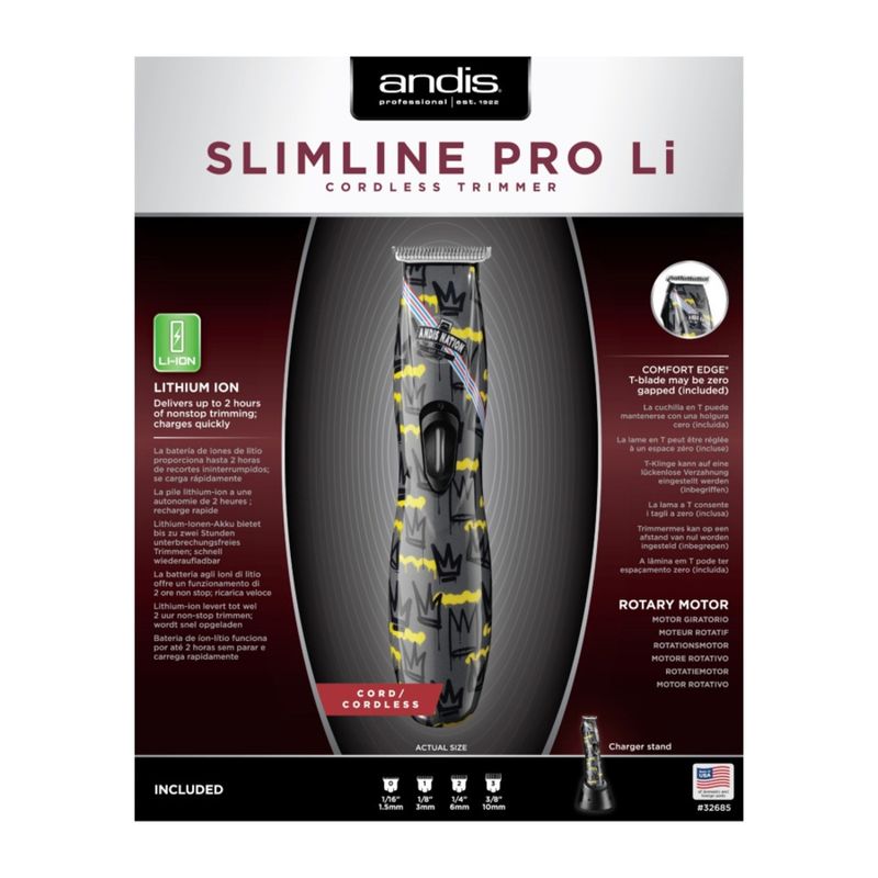 ANDIS - DESVELLADORA ANDIS NATION D-8 PRO LI (32685).-