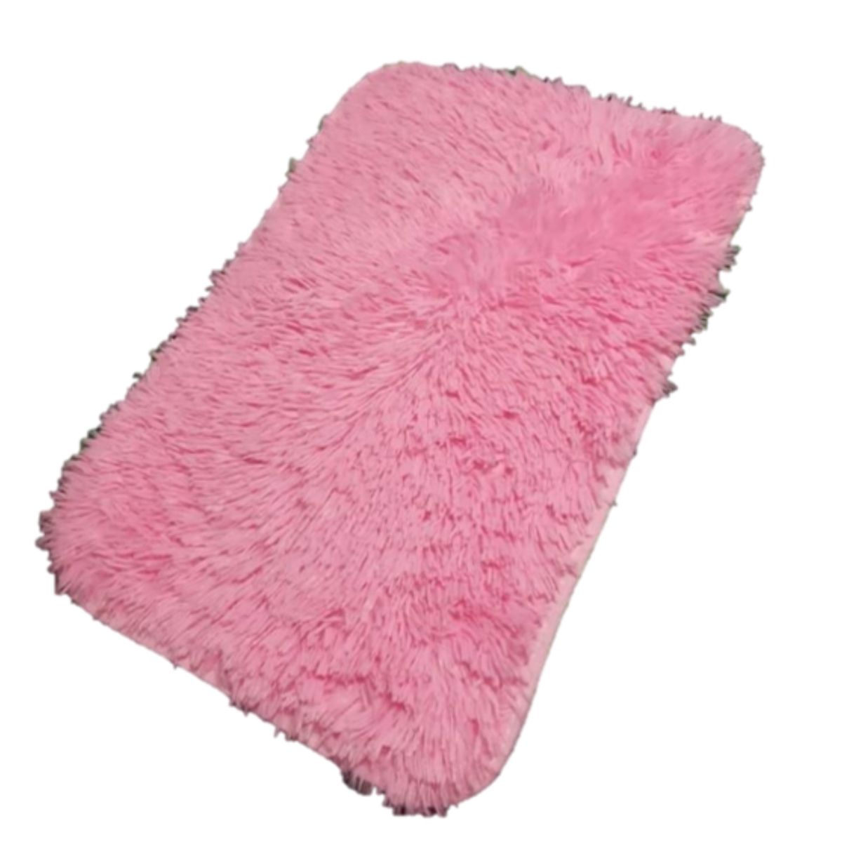 GENERICO - 3 alfombras pequeñas peluditas, para bajada de cama, 50x80cm