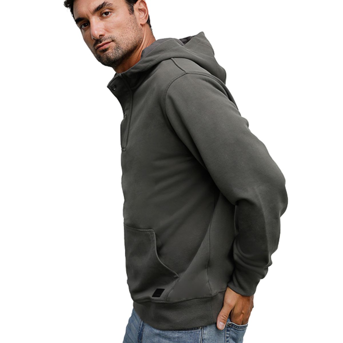 PANAMA JACK - Polerón Hombre Gris Panama Jack