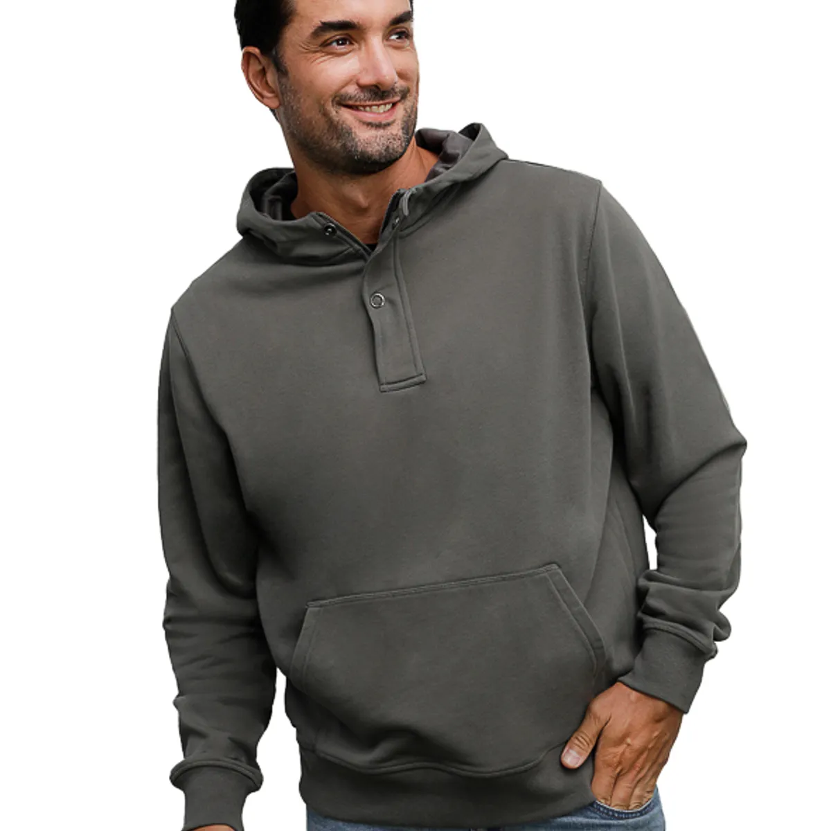 PANAMA JACK - Polerón Hombre Gris Panama Jack