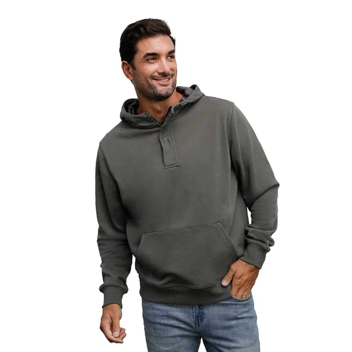 PANAMA JACK - Polerón Hombre Gris Panama Jack