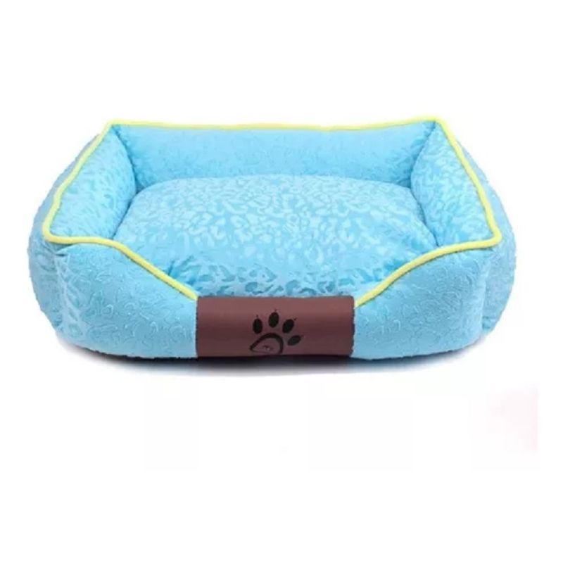 GENERICO - Cama Mascota Ultrasuave  66x56 L Colchon 262125 Celeste