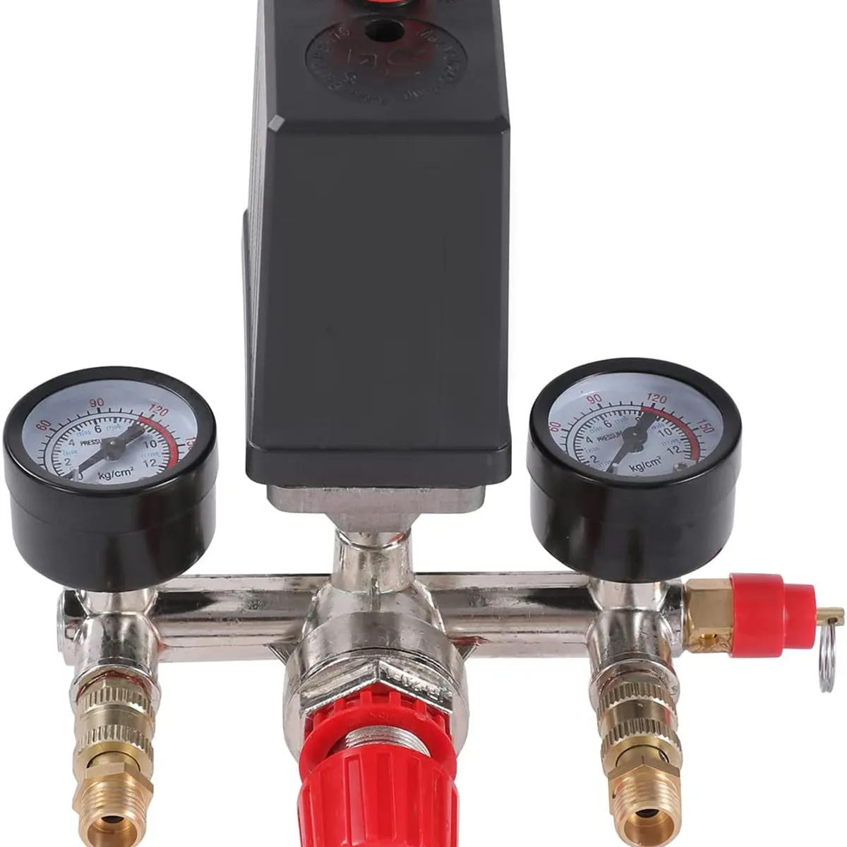 KUANGYE - Compresor Aire Válvula Presión 125psi Interruptor Regulador