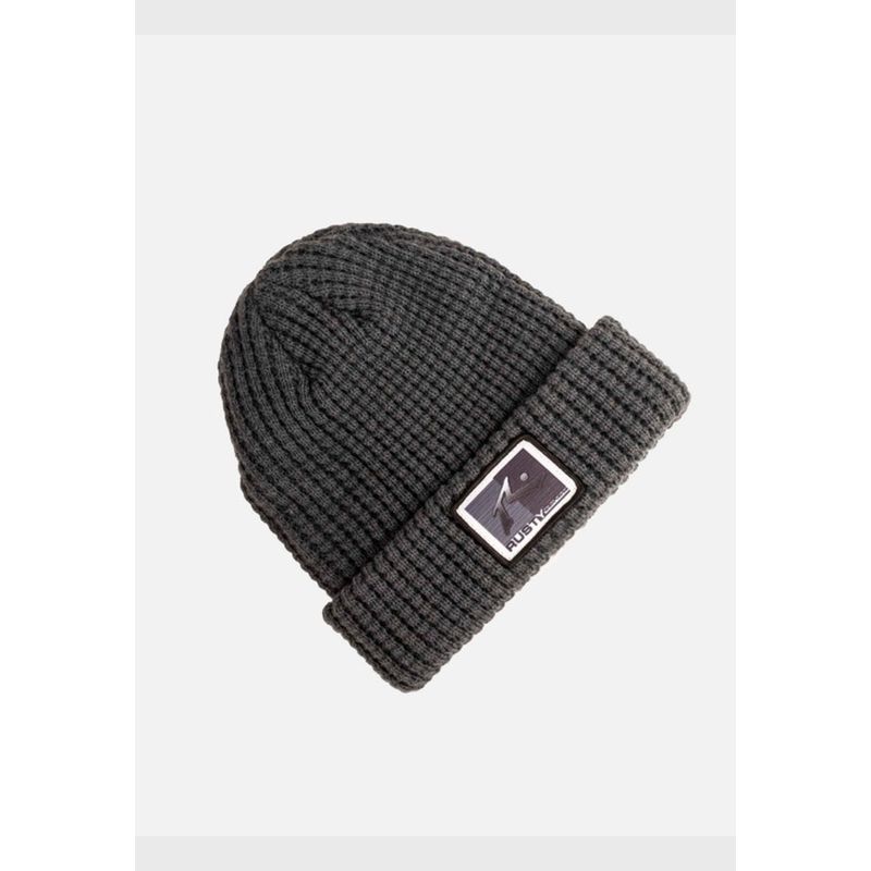 RUSTY - Gorro TV SIGNAL BEANIE Hombre Gris Rusty