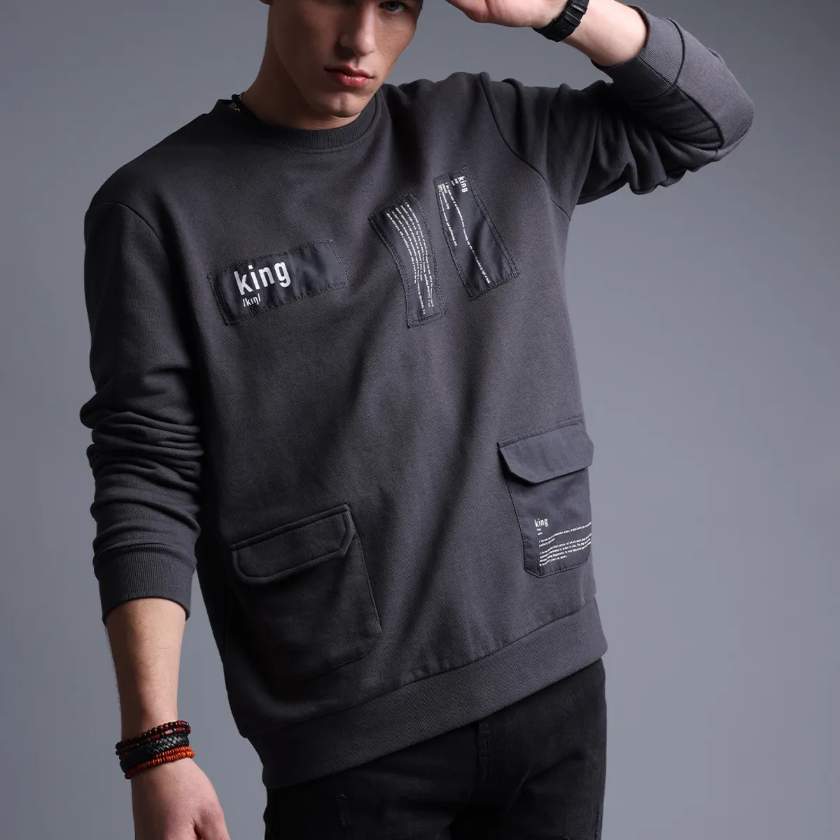 SOVIET - Poleron Cuello Redondo Hombre Soviet SOVIET