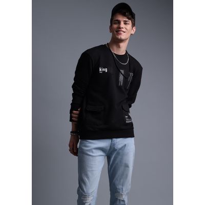 Imagen 2 del producto Poleron Cuello Redondo Hombre