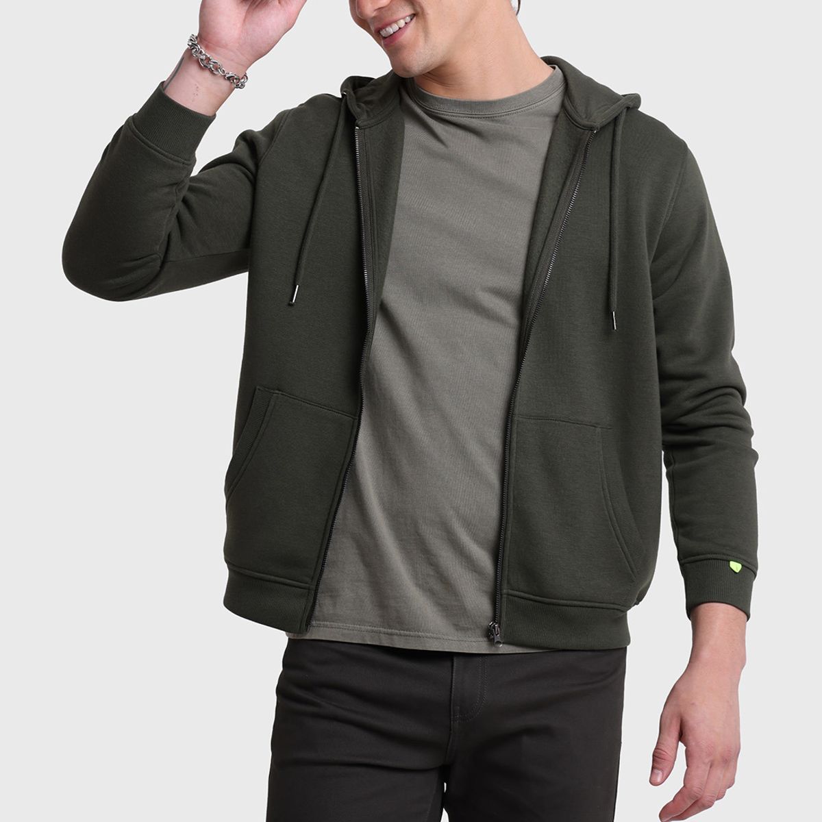 GUY LAROCHE - Poleron Con Gorro Guy Laroche GUY LAROCHE