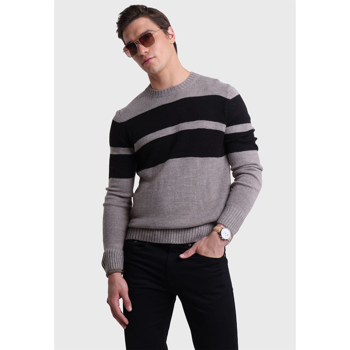 GUY LAROCHE - Sweater Cuello Redondo Guy Laroche GUY LAROCHE