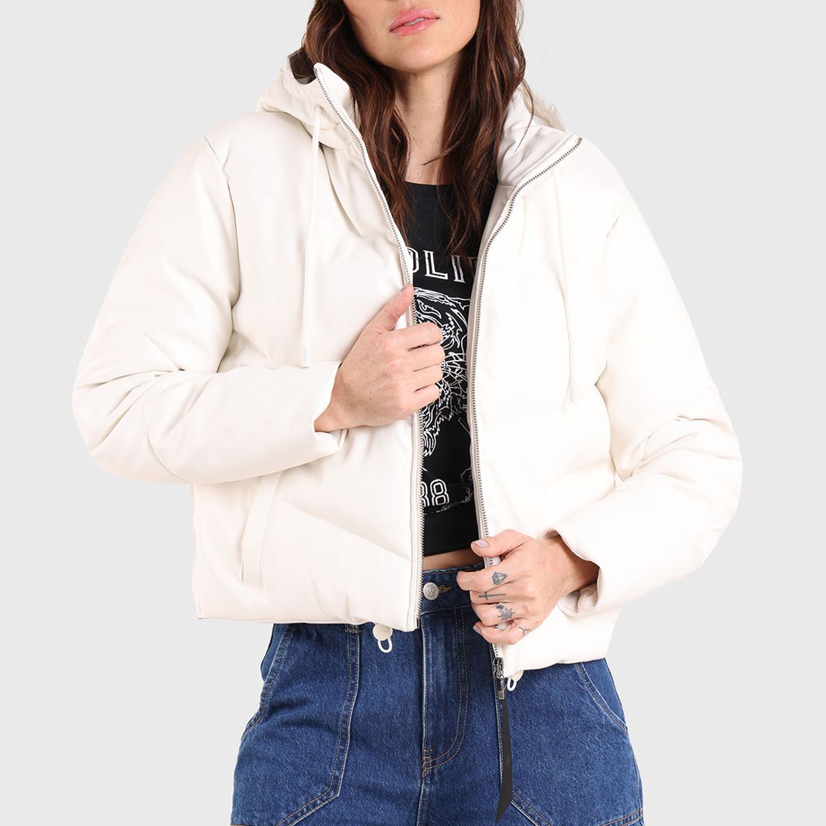 SOVIET - Chaqueta con Gorro Mujer Soviet SOVIET