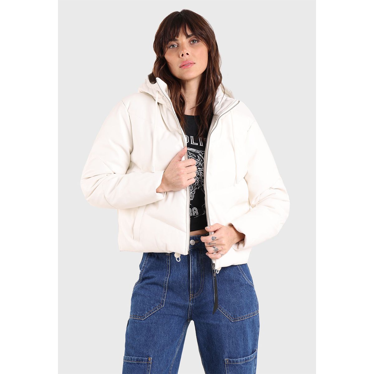 SOVIET - Chaqueta con Gorro Mujer Soviet SOVIET