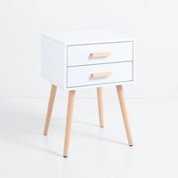 Velador Eames Doble Blanco