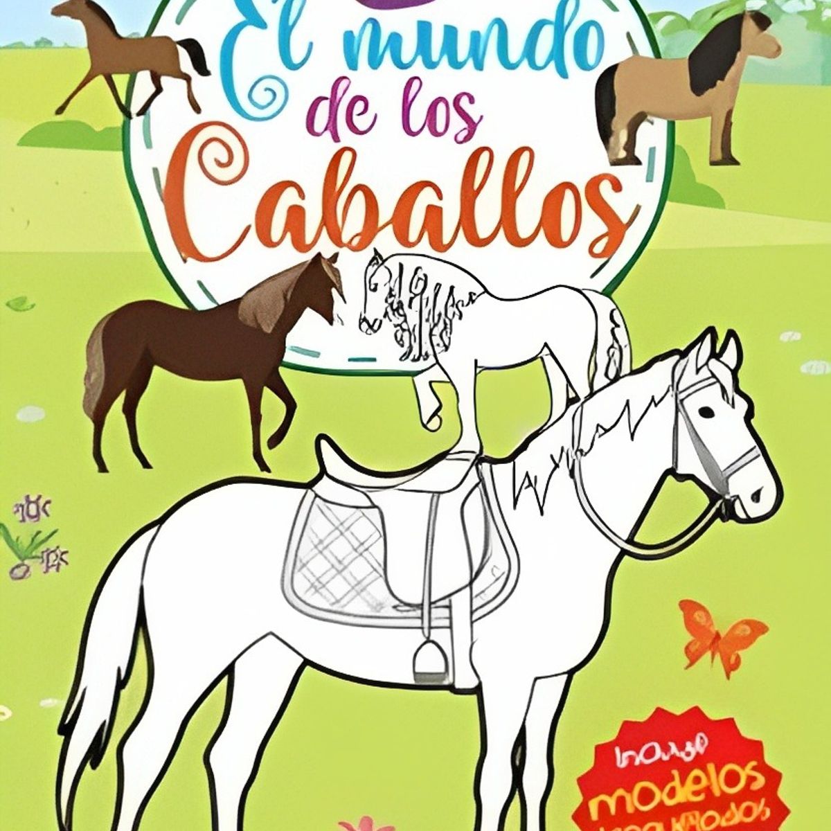 TOP10BOOKS - LIBRO Colorlandia-El Mundo De Los Caballos