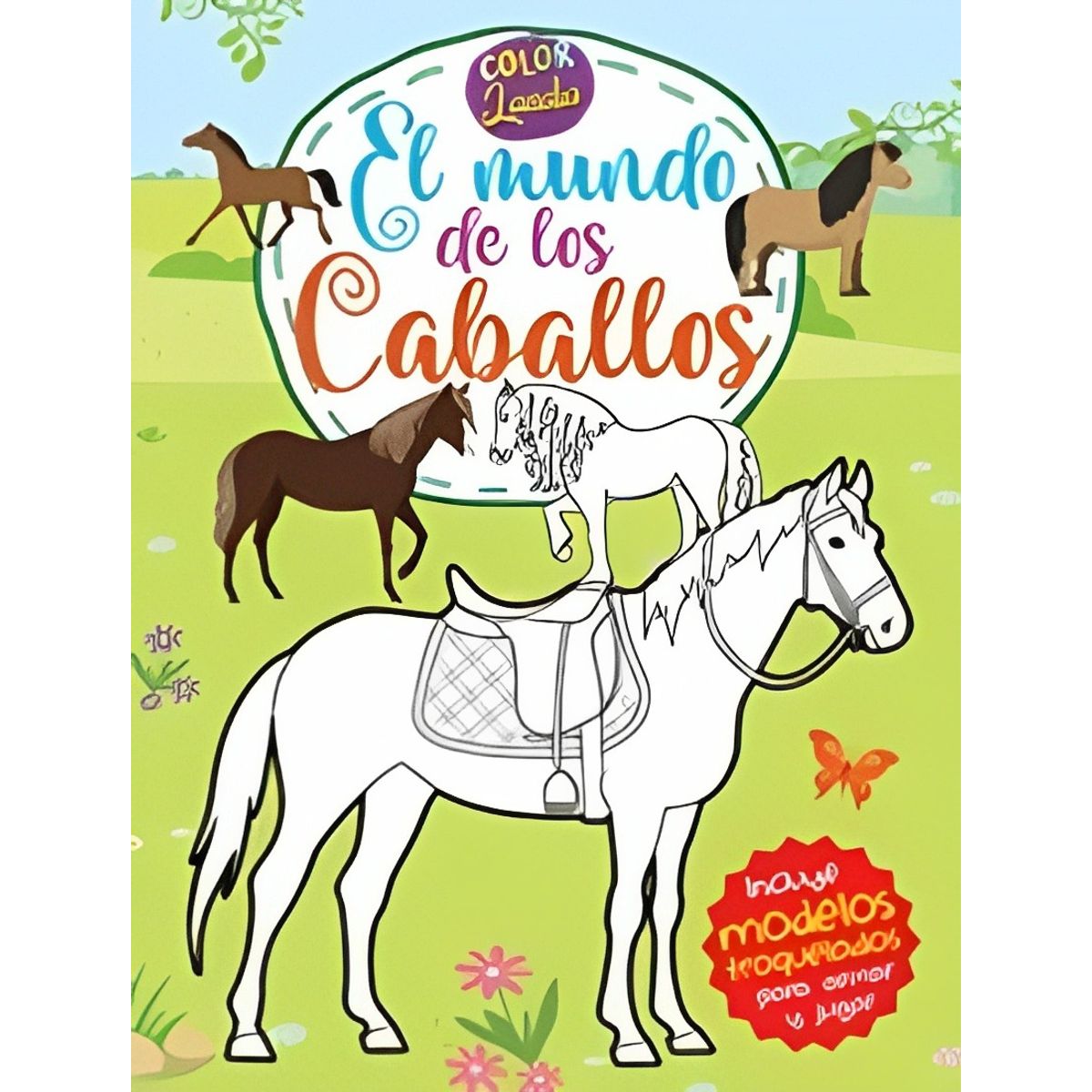 TOP10BOOKS - LIBRO Colorlandia-El Mundo De Los Caballos