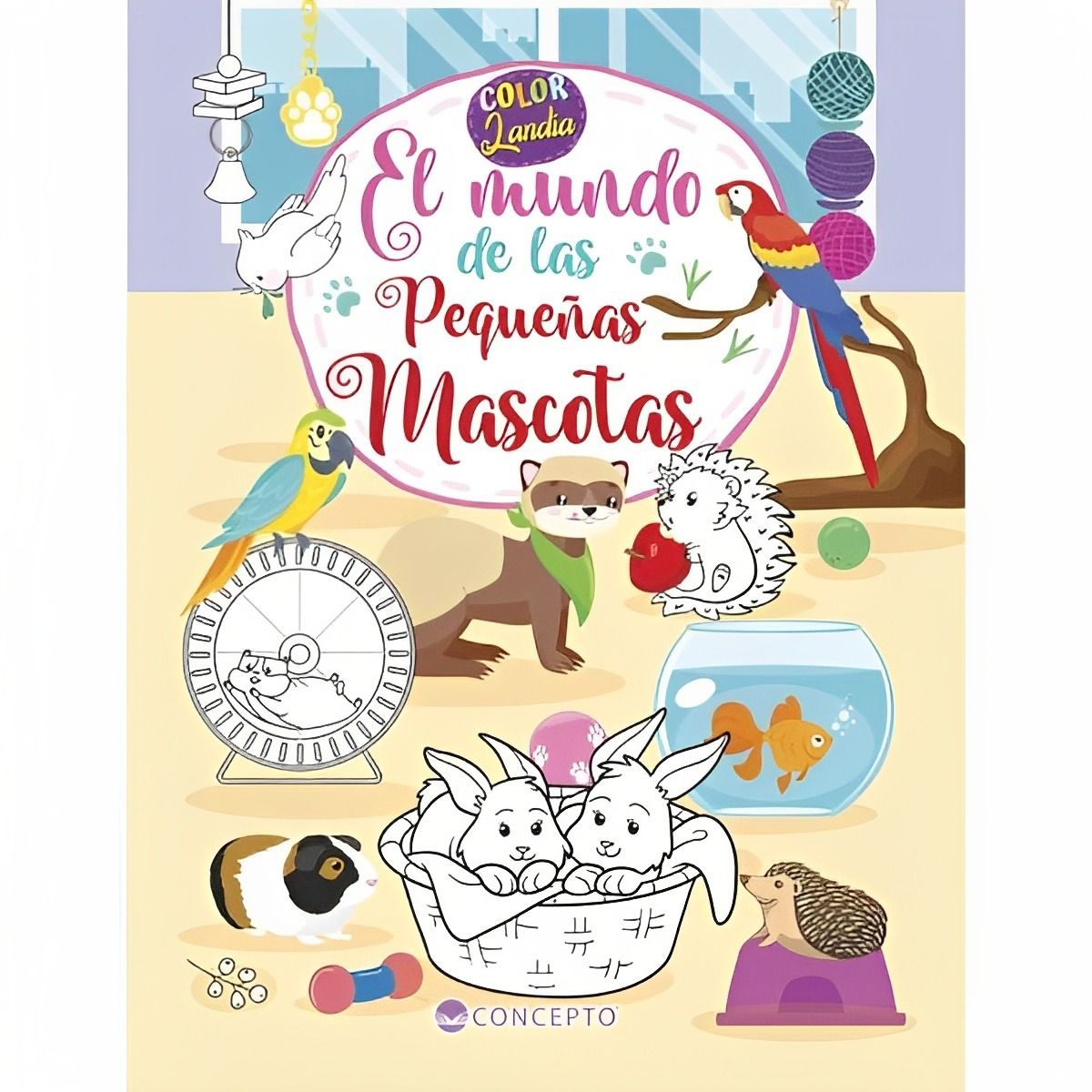 TOP10BOOKS - LIBRO Colorlandia-El Mundo De Las Mascotas