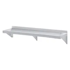 BOZZO - Repisa Mural 140cms Acero Inox