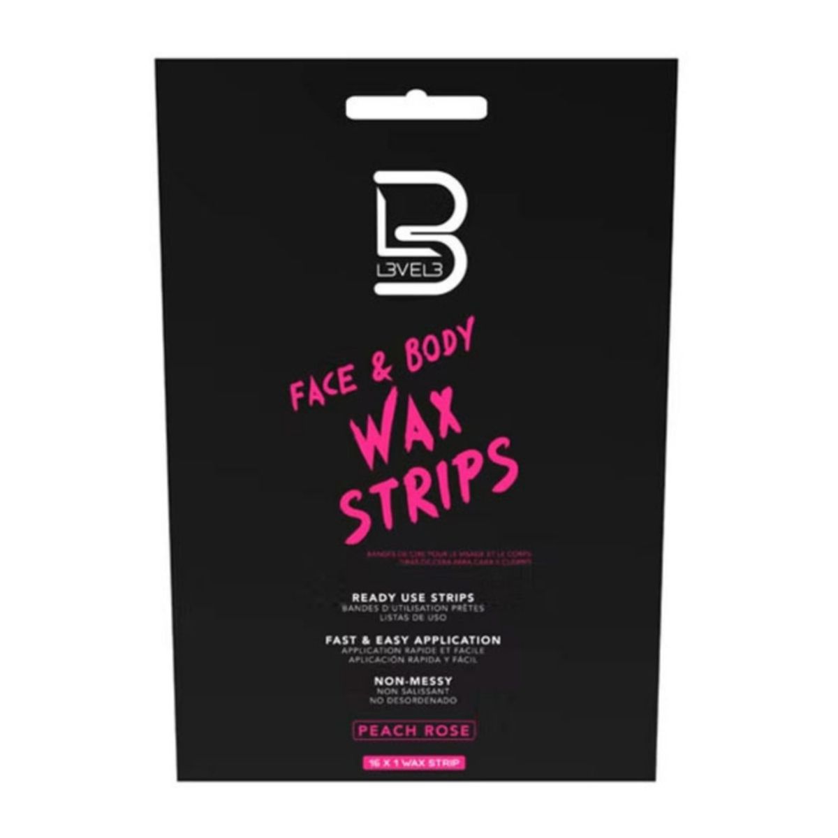 L3VEL3 - Face&body Wax Strips L3vel3