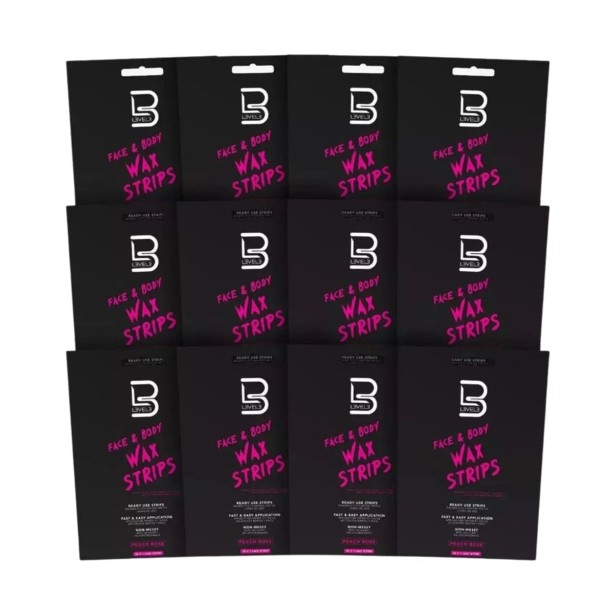 L3VEL3 - Face&body Wax Strips L3vel3