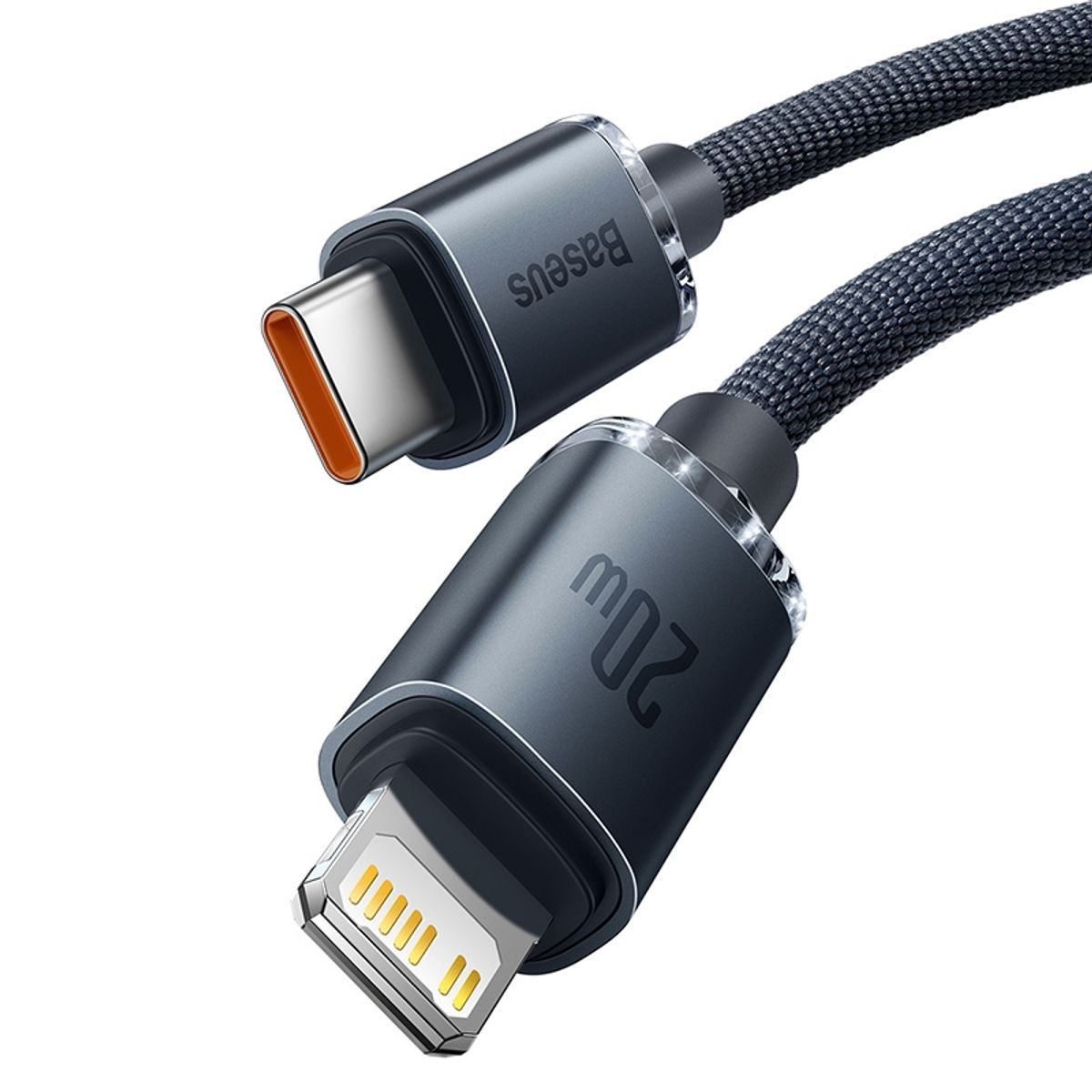 BASEUS - Cable Baseus Usb C a Ligthning 20w 1.2 Carga Rápida