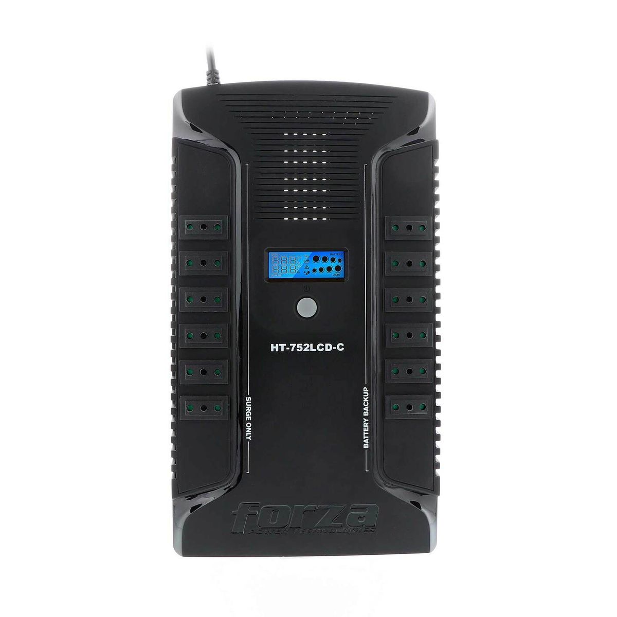 FORZA - UPS Interactiva Forza 750VA/450W, AC 220V, 12 Cei