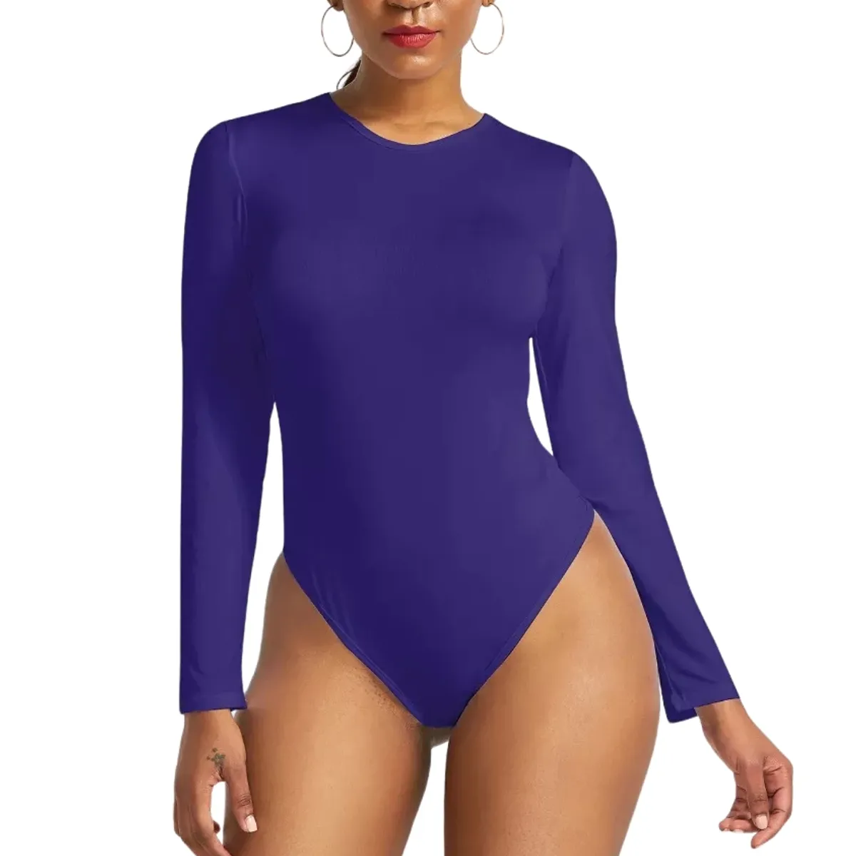 GARSIL - Polera Body Manga Larga Para Mujer Con Fibra De Bambu