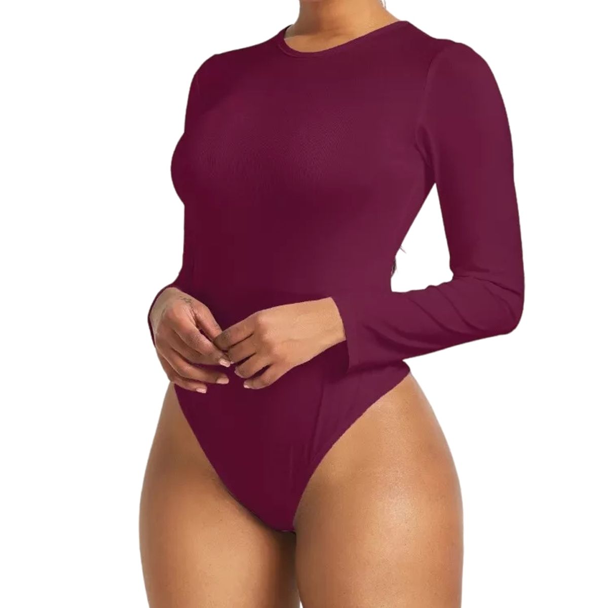 GARSIL - Polera Body Manga Larga Para Mujer Con Fibra De Bambu