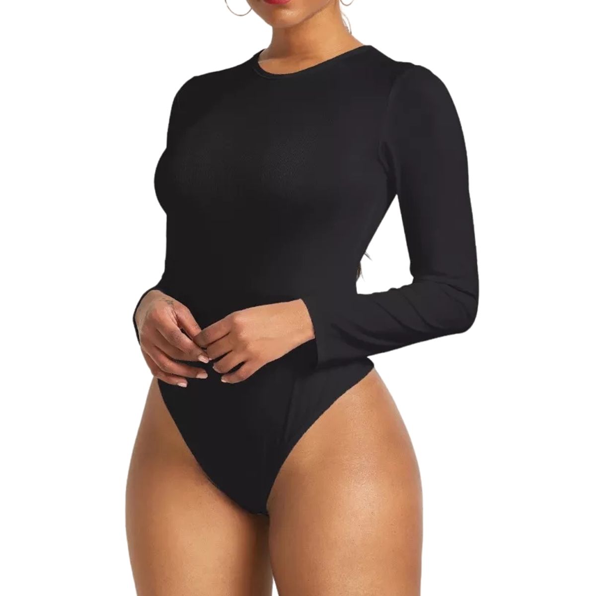 GARSIL - Polera Body Manga Larga Para Mujer Con Fibra De Bambu