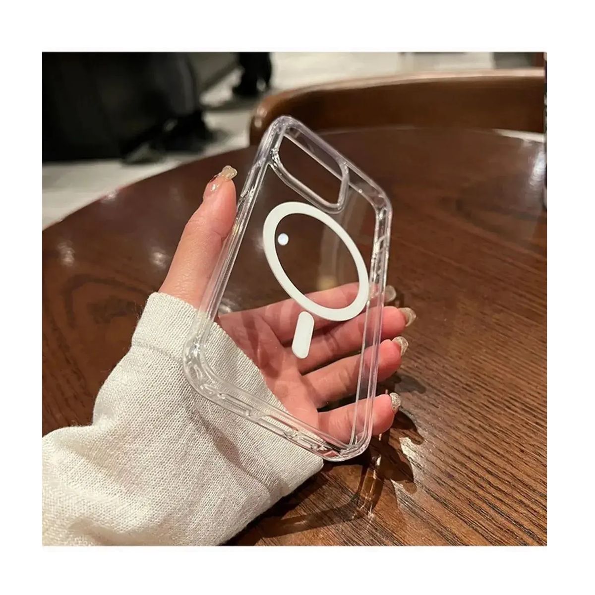 GENERICO - Carcasa Transparente Magsafe Para iPhone 14 Pro Max