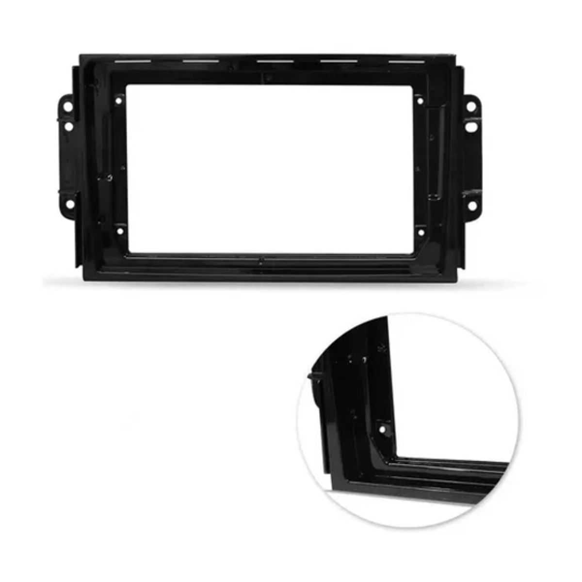 GENERICO - Bisel Adaptador Radio Chery Tiggo 2 - 3 2016+ 9pul Karvas