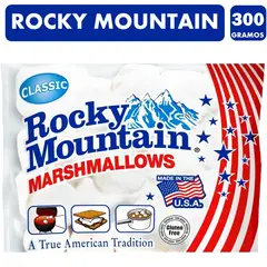 ROCKY MOUNTAIN - Marshmallows Blancos (bolsa Con 300 Gramos)
