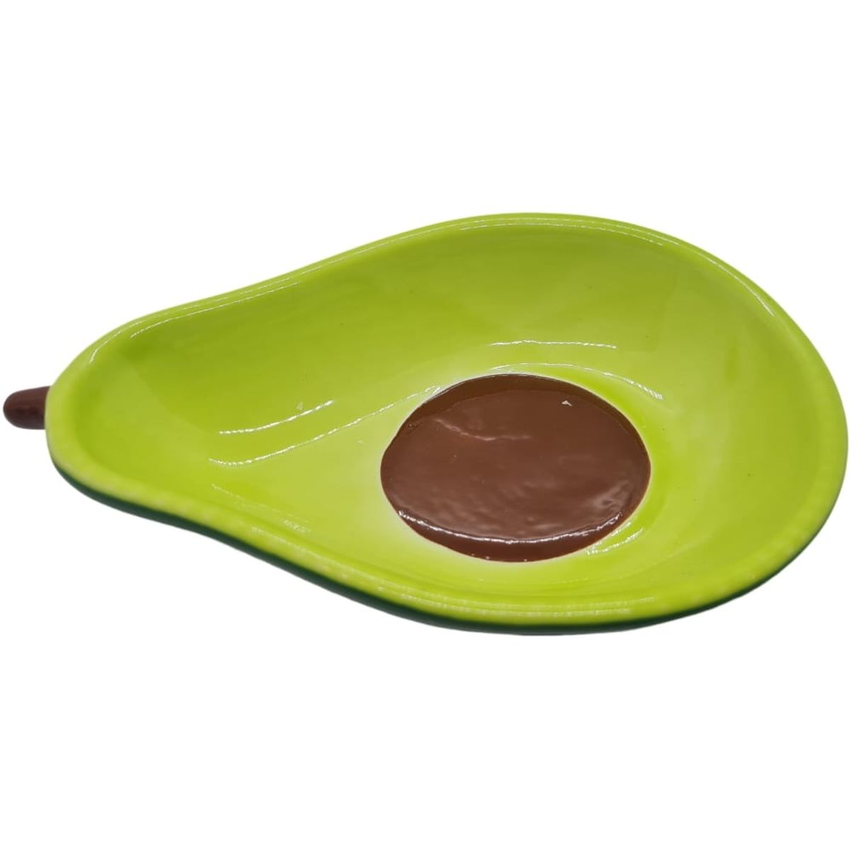 GENERICO - Bowl Fuente Bajo Con Forma De Palta Para Fruta Verdura Palta