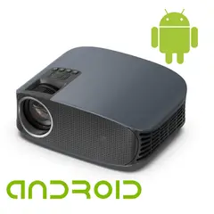 CASTLETEC - Proyector LED Android 9.0 Wifi 5G Full HD 320 ANSI 5000 Lumenes YG680