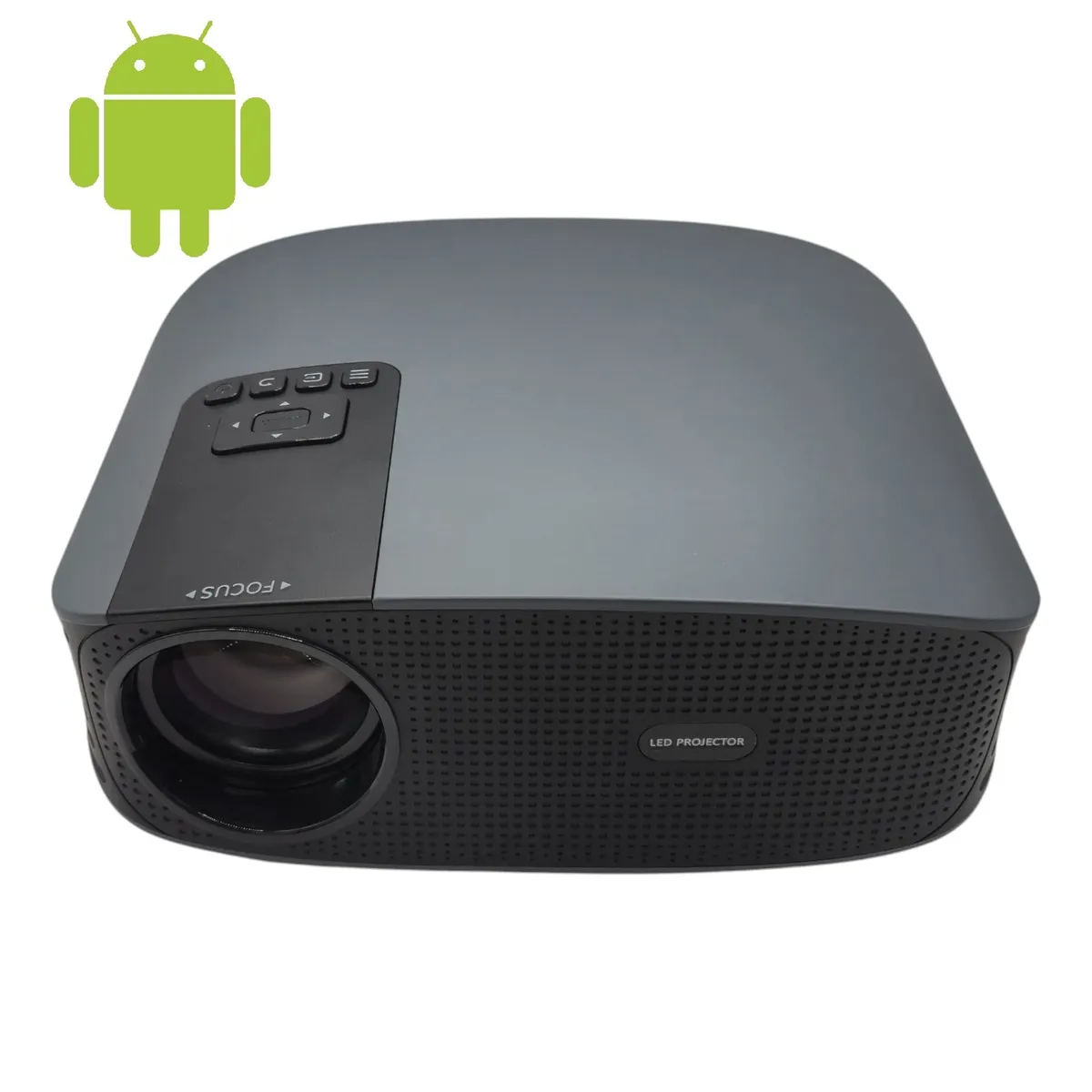 CASTLETEC - Proyector LED Android 9.0 Wifi 5G Full HD 350 ANSI 5000 Lumenes YG680