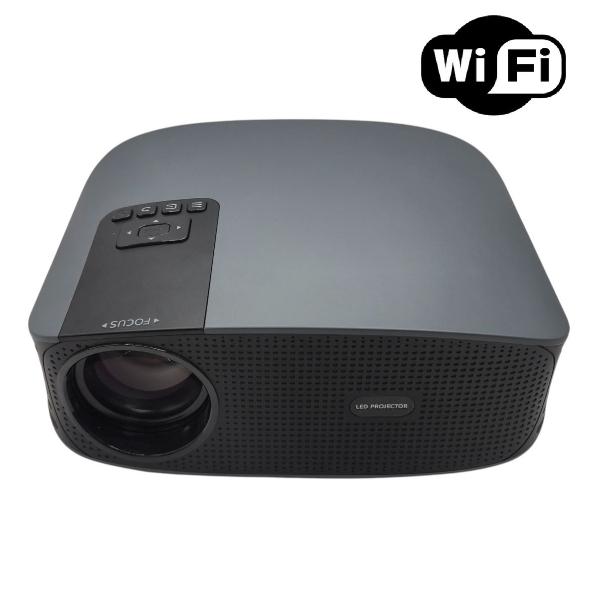 CASTLETEC - Proyector WiFi Led 350 ANSI 5000 lúmenes Full HD 1080p AAO YG680