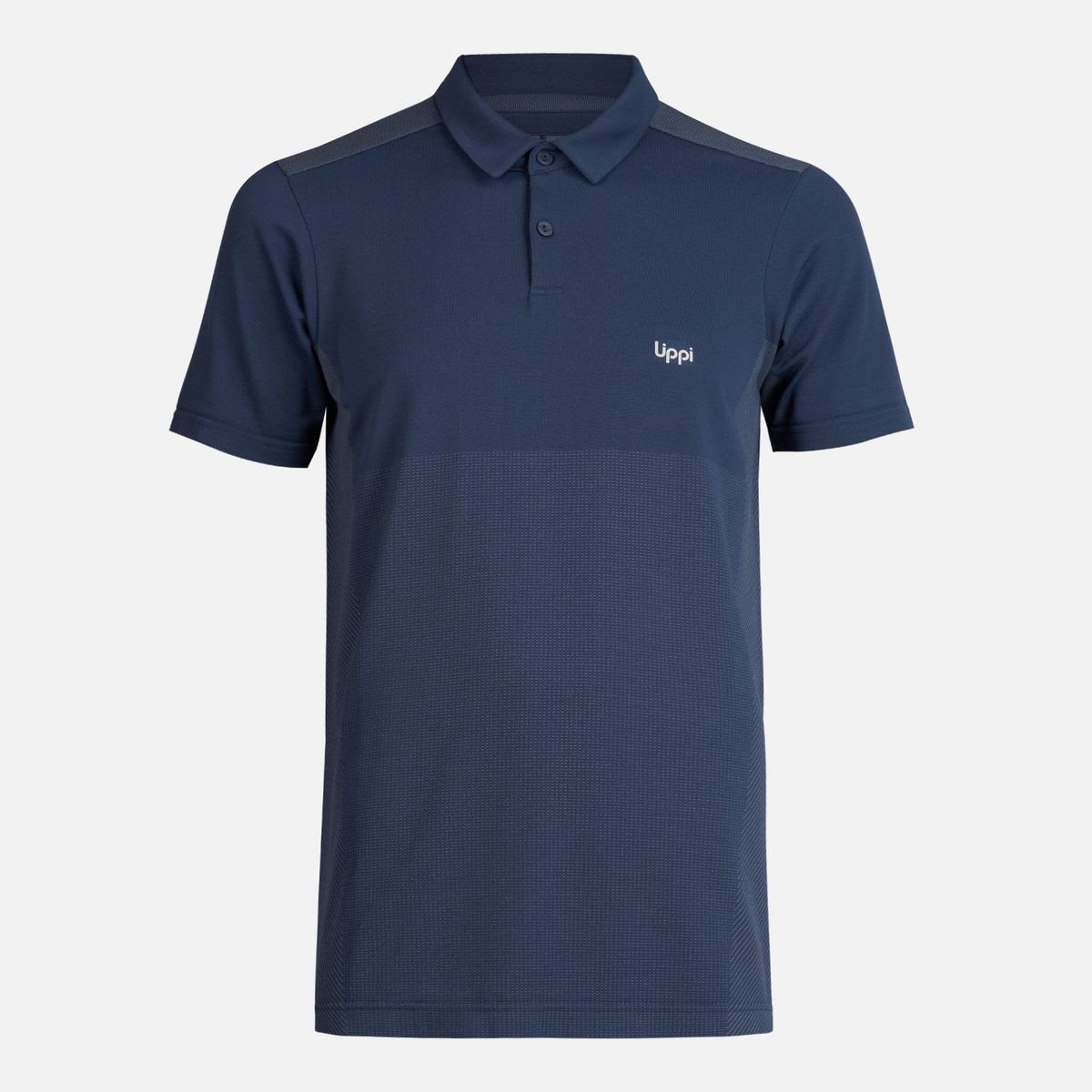 LIPPI - Polera Hombre B-Classic Seamless Polo Azul Noche Lippi