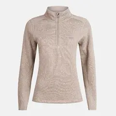 LIPPI - Poleron Mujer Coronado Therm-Pro Pullover Melange Beige