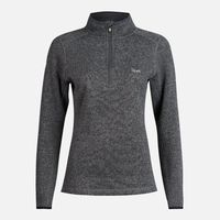 Poleron Mujer Coronado Therm-Pro Pullover Melange Negro