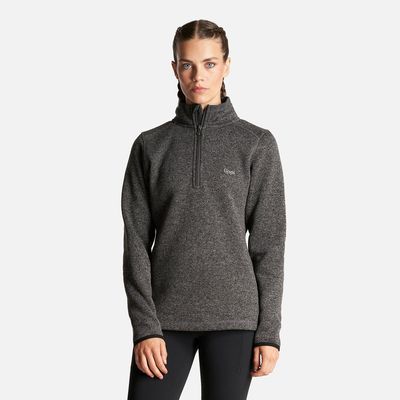 Imagen 2 del producto Poleron Mujer Coronado Therm-Pro Pullover Melange Negro