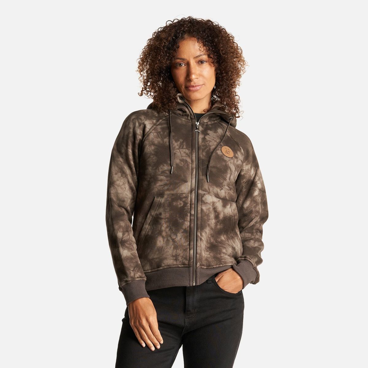 HAKA HONU - Poleron Mujer Refugia-T Café Haka Honu