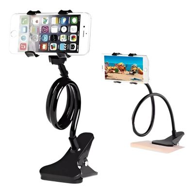Generico Soporte Celular Pinza Brazo Flexible Sujeta Celular