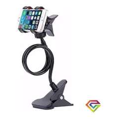 GENERICO - Soporte Celular Pinza Brazo Flexible Sujeta Celular