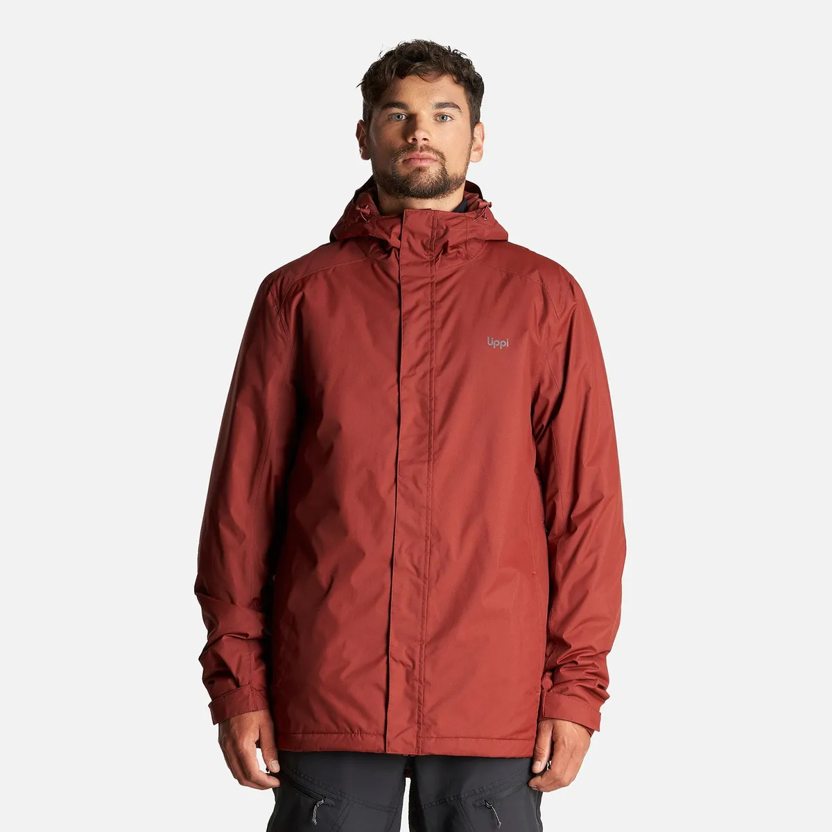 LIPPI - Chaqueta Hombre Suntra Steampro Hoody Jacket Vino Lippi