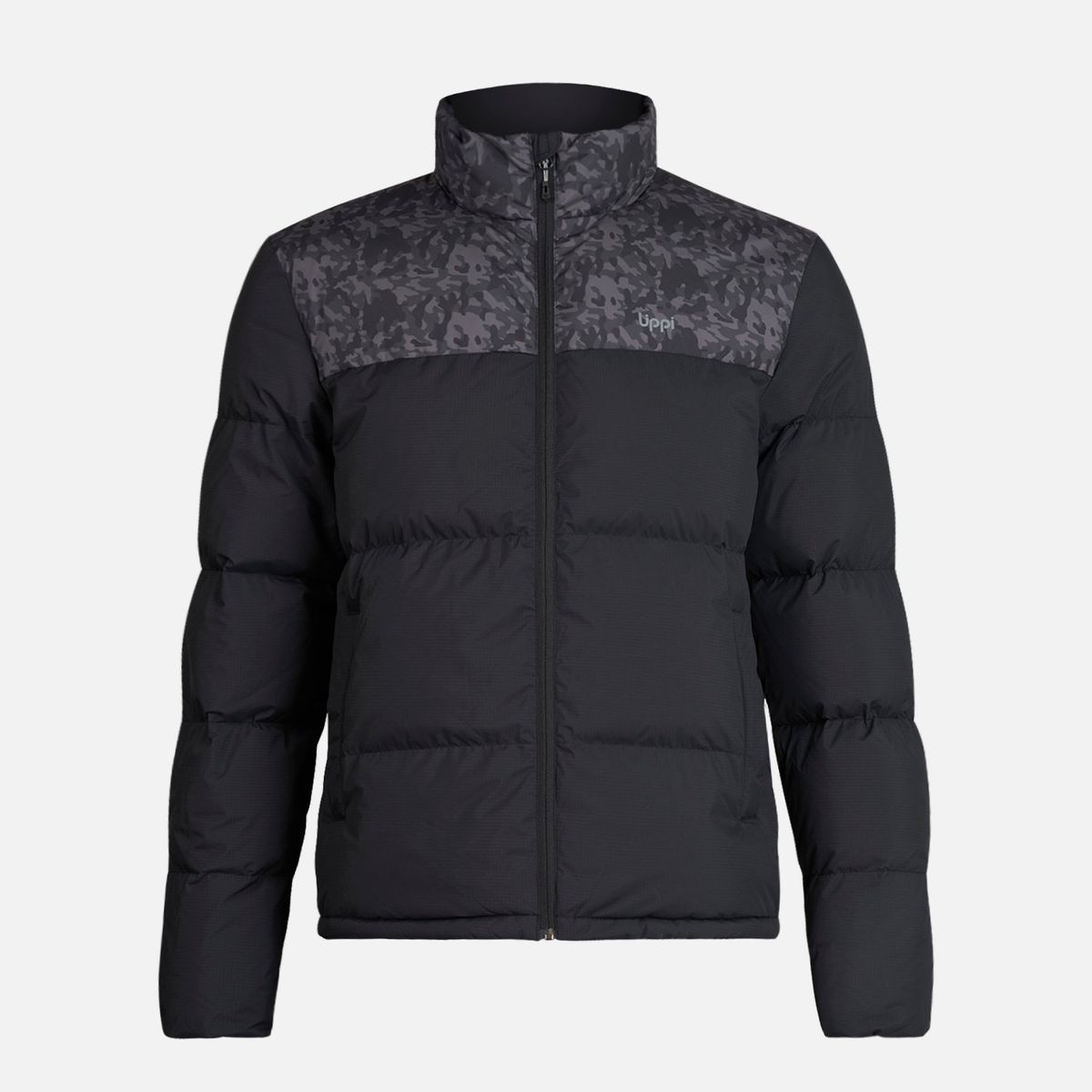 LIPPI - Chaqueta Hombre Urban Down Jacket Negro Print Lippi