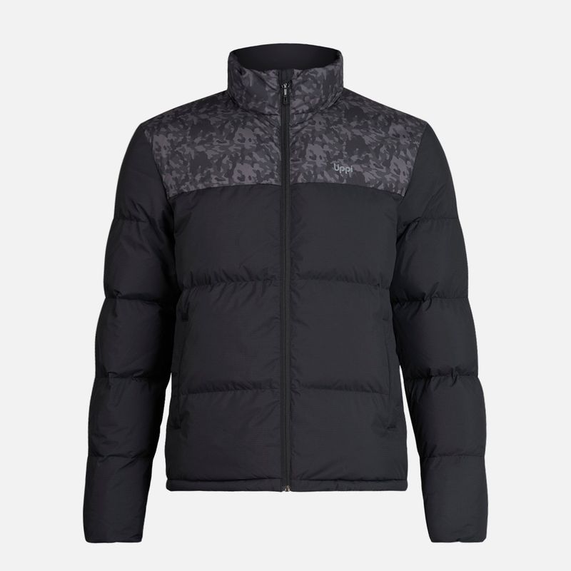 LIPPI - Chaqueta Hombre Urban Down Jacket Negro Print Lippi