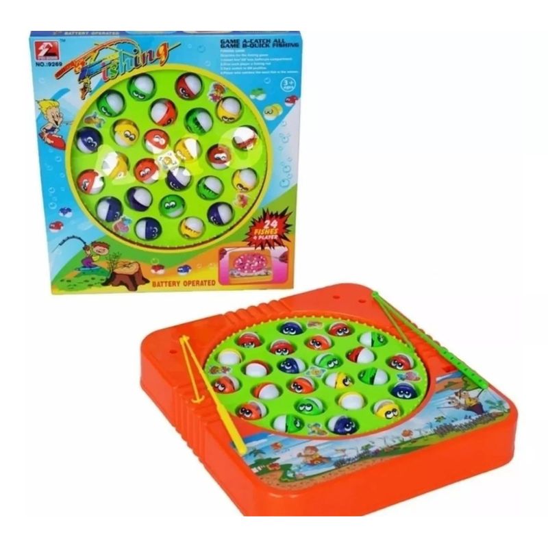 GENERICO - Juego De Pesca Milagrosa Juguete Para Niños A Pila