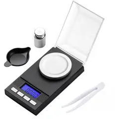 KUANGYE - Balanza Digitales De Precisión Lcd De Miligramos 50g0001g