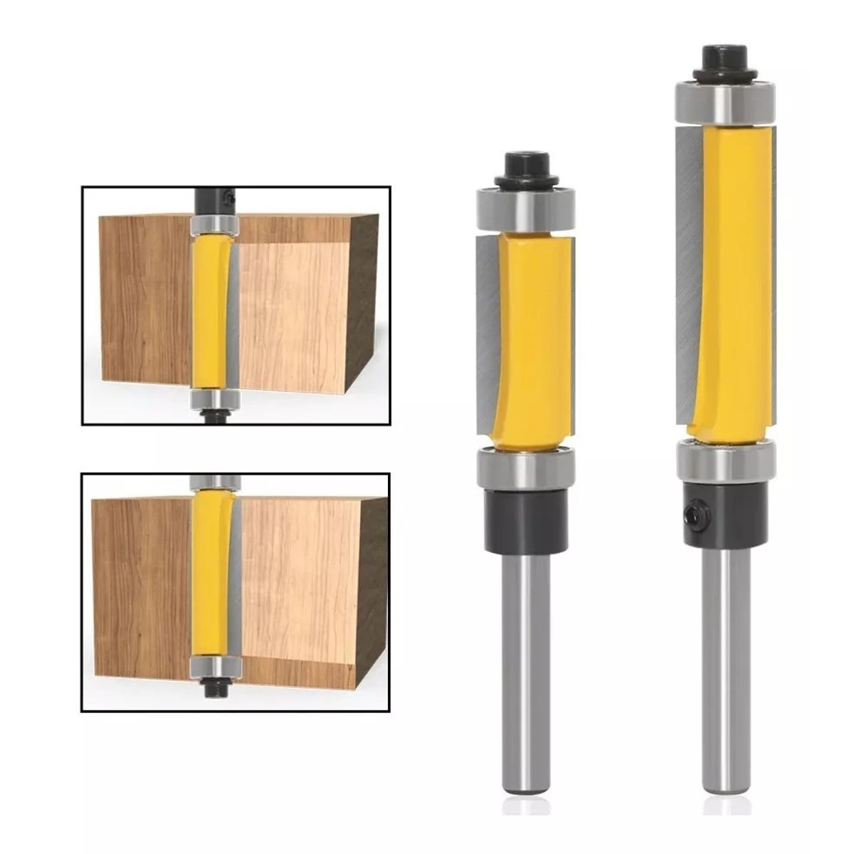 KUANGYE - Fresas 2 Unidades Copiadoras Madera Router Para Tupi Fresadora