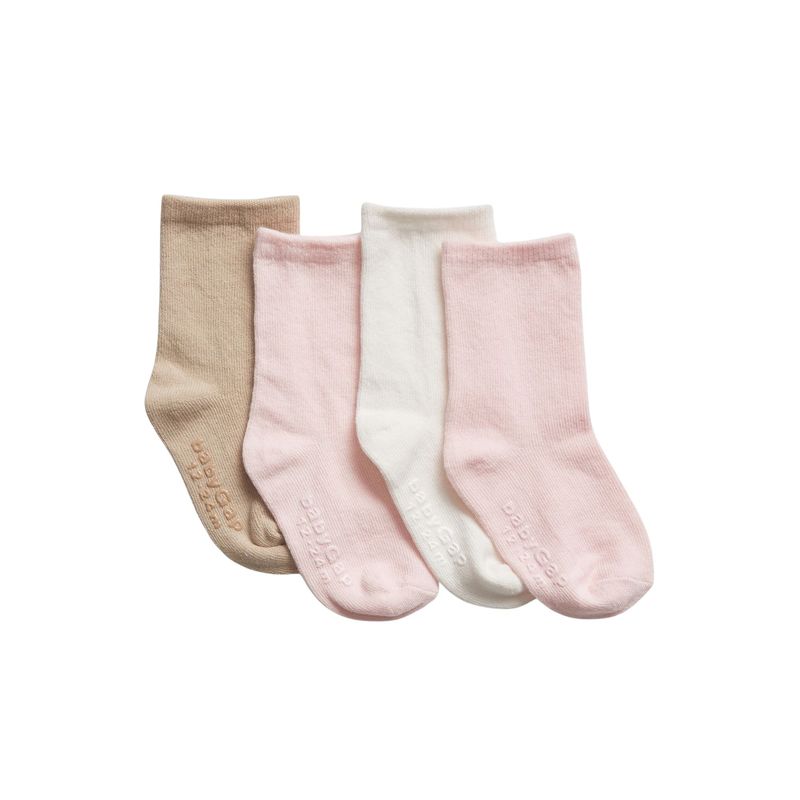 GAP - Pack 4 Calcetines Crew Multicolor GAP