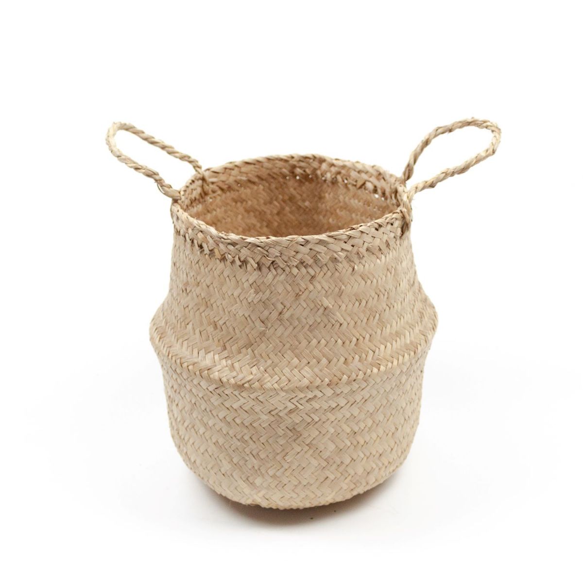 PLANT ME - CANASTO DECORATIVO DE FIBRA NATURAL XL BALI